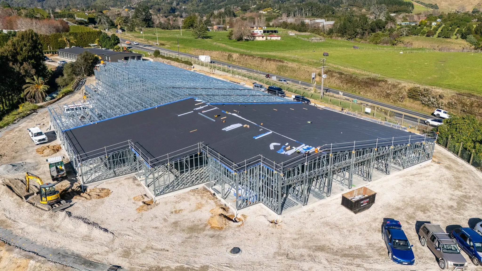 Ironclad roofing commercial project in Te Puna